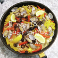 ひトみ's cooksnap of when they made フライパンで簡単♪魚介とトマトのパエリア.