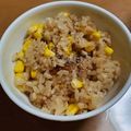 ｡･ソラ･｡'s cooksnap of when they made ✿うますぎ♡ 贅沢トウモロコシご飯✿.