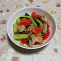 くネコまろす's cooksnap of when they made 豚バラときゅうりのトマトみそ炒め.