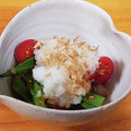 ｅｋ４'s cooksnap of when they made おくらトマトみぞれ和え.