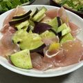 みきんどる's cooksnap of when they made すだち香る水茄子と生ハムの前菜.