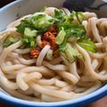 Yu‐ppi's cooksnap of when they made 簡単旨々♡ラー油マヨうどん(そうめん).