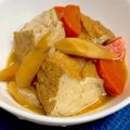 やよい・M's cooksnap of when they made 厚揚げと里芋、にんじん、ごぼうの煮物.