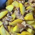 きゃろぽて's cooksnap of when they made 豚肉とズッキーニのみょうがポン酢炒め.