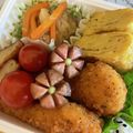 R2016's cooksnap of when they made お弁当に♬ウインナーのお花✿咲きました～.