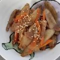 シビリキン's cooksnap of when they made 豚バラごぼうとこんにゃくの甘辛炒め.