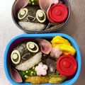 Chaaa_room's cooksnap of when they made キャラ弁☆スティッチ　海苔ver♪.