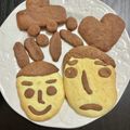 くまぴー。's cooksnap of when they made 父の日に　パパの顔クッキー.