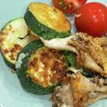 おっちむ＊'s cooksnap of when they made ズッキーニのチーズパン粉焼き。.