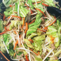 おにぎりちゃんママ's cooksnap of when they made ウェイパーで旨い♪キャベツ多めの野菜炒め.