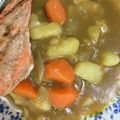 手抜きクック's cooksnap of when they made シチューじゃなくて！鮭カレー.