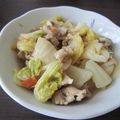 きらり流れ星's cooksnap of when they made 脂質を抑える！豚肉と白菜のとろ～りうま煮.