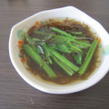 きらり流れ星's cooksnap of when they made 超簡単！ほうれん草ともずく酢.