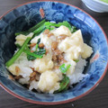 きらり流れ星's cooksnap of when they made 卵豆腐とほうれん草と納豆.
