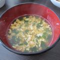 きらり流れ星's cooksnap of when they made ニラたま汁(ニラと卵のすまし汁).
