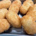 あんまかろん☆'s cooksnap of when they made ＊なんちゃって＊＊カニクリームコロッケ＊.