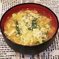あーこ姐's cooksnap of when they made ニラ玉の味噌汁.