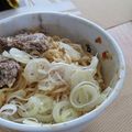 teｄｙ's cooksnap of when they made レンジで！なんちゃって汁なし担々麺.