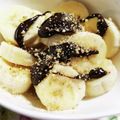 まぶたん's cooksnap of when they made バナナすりごまチョコソース♬︎.