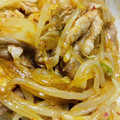 鹿のCookきろく's cooksnap of when they made 豚キムチもやし春雨(無水鍋QC使用).