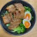 えいてぃえいと's cooksnap of when they made 豚バラブロックチャーシューと味付き玉子.