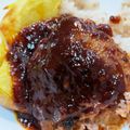 飛鳥丸's cooksnap of when they made 赤ワインでハンバーグソース.