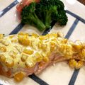 クックA23Z8F☆'s cooksnap of when they made 鮭のコーンマヨネーズ焼き.