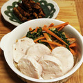 yucchin's cooksnap of when they made 鶏ささみの柔らかハム♪.