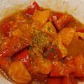 月のうさぎちゃま's cooksnap of when they made トマトだれのやみつき油淋サーモン.