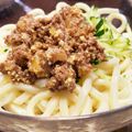 フロイラインめぐ's cooksnap of when they made 豆腐とひき肉の肉味噌冷やしうどん.