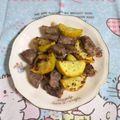 mmameco's cooksnap of when they made ズッキーニと豚バラの塩ダレ炒め.