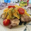Maruchina's cooksnap of when they made 白ダシで薄色上品☆秋刀魚（鯵）の南蛮漬け.