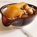E吉☆'s cooksnap of when they made 新玉ねぎと豚バラ肉と大根の甘酢煮♪.