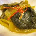 らむあむ's cooksnap of when they made 野沢菜漬け風！？小松菜の簡単浅漬け.