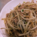 3ﾒﾝmam's cooksnap of when they made 簡単♪もやしとひき肉のみそ炒め.