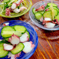 ルぴあ's cooksnap of when they made きゅうりとタコの酢の物.
