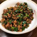 inoake's cooksnap of when they made ツアンイントウ❤台湾の挽き肉炒め❤蒼蠅頭.