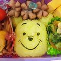 ♡みこみこ♡'s cooksnap of when they made 簡単キャラ弁☆プーさんおにぎり♪.