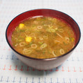 バカリャウ's cooksnap of when they made とろっと甘～い♡めかぶとコーンのお味噌汁.
