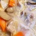 MizuhoBank's cooksnap of when they made 豚肉と根菜とこんにゃくの粕汁！.