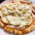 itsuk's cooksnap of when they made おからでヘルシ〜♪もちもちピザ☆.