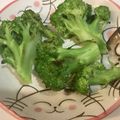 明日の風☆'s cooksnap of when they made 香ばしい～♪焼きブロッコリー♫.