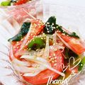 オウジリリノエ's cooksnap of when they made トマト☆わかめ☆玉ねぎの中華サラダ♪♪.