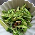 TYSK's cooksnap of when they made すぐ出来る☆水菜ときゅうりの塩昆布和え.