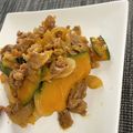 YU-ZEN's cooksnap of when they made ポン酢でサッパリ！牛肉とカボチャの炒め物.