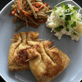。かのこ。's cooksnap of when they made 油揚げの納豆包み揚げ.