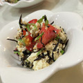 〜みみ〜's cooksnap of when they made トマトとひじき・シソで夏の白和え＊副菜.