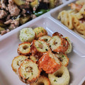 ちょちょこ✫'s cooksnap of when they made 磯辺揚げ風＊サクサク＊チーちくわ.