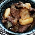 ひっこ's cooksnap of when they made 肉じゃが風♪牛肉と里芋の煮物.