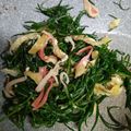 makichaki's cooksnap of when they made カニカマとおかひじきの炒め物.